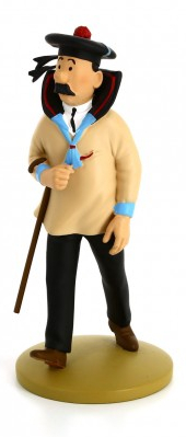 Figurine résine Tintin - #036 - Dupont en matelot