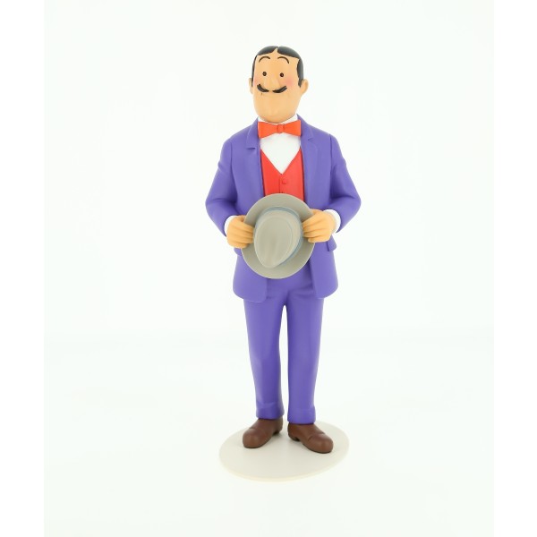 Figurine résine Tintin - Le musée imaginaire - Séraphin Lampion