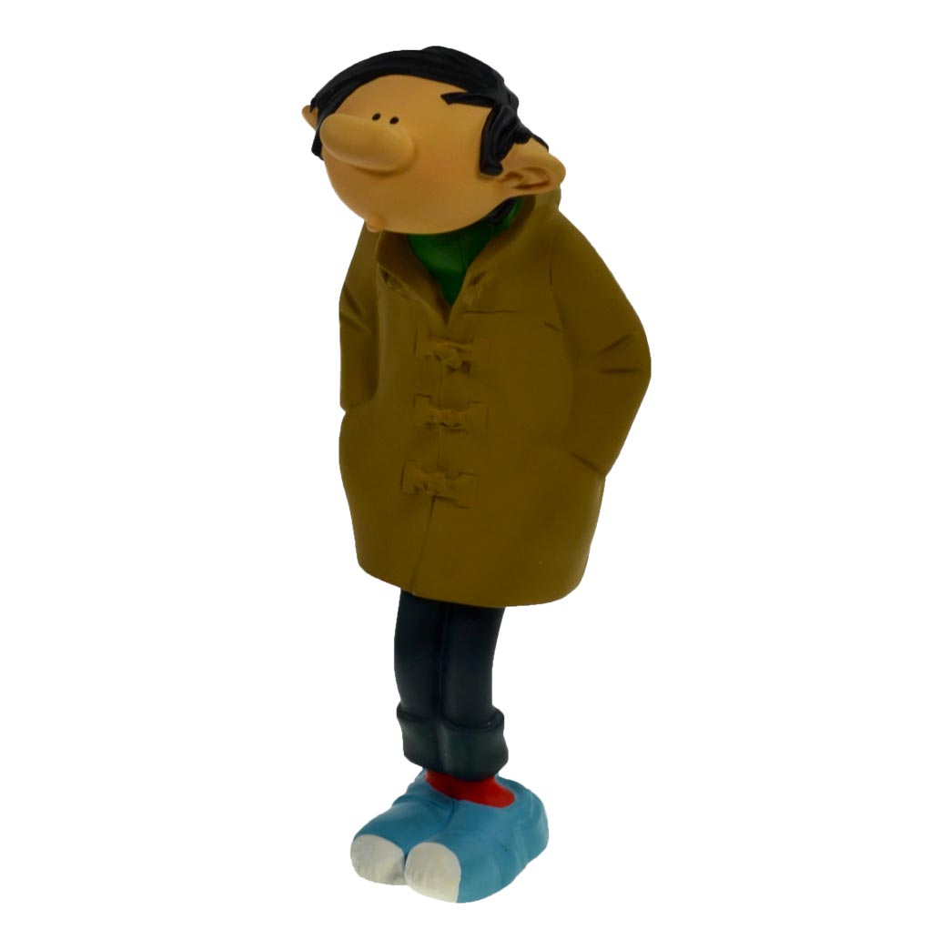Figurine résine Gaston - En duffelcoat (Leblon-Delienne)