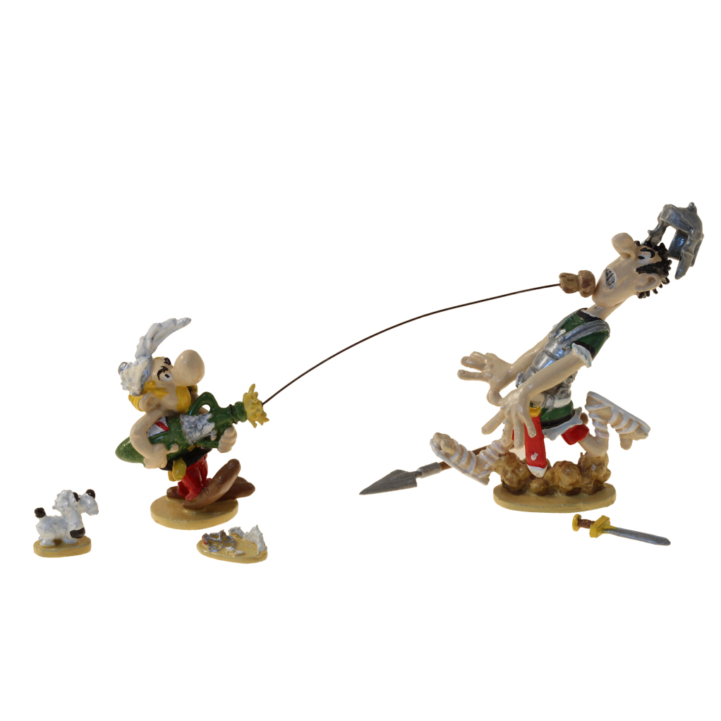 Figurine métal Astérix - L'amphore à Durocortorum "Brut" (Pixi)