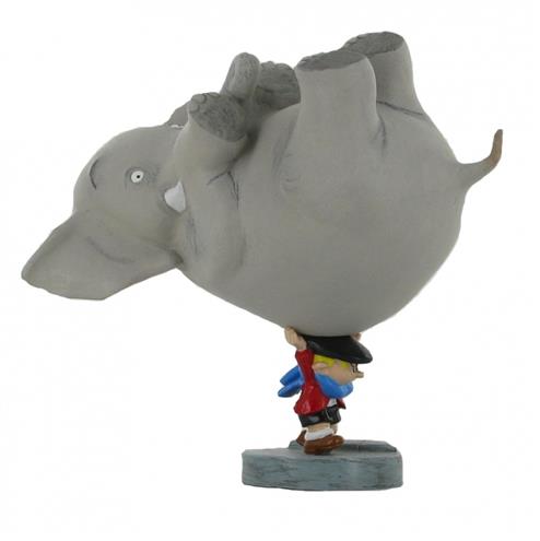 Peyo - Benoît Brisefer - Pixi - Benoît porte un éléphant
