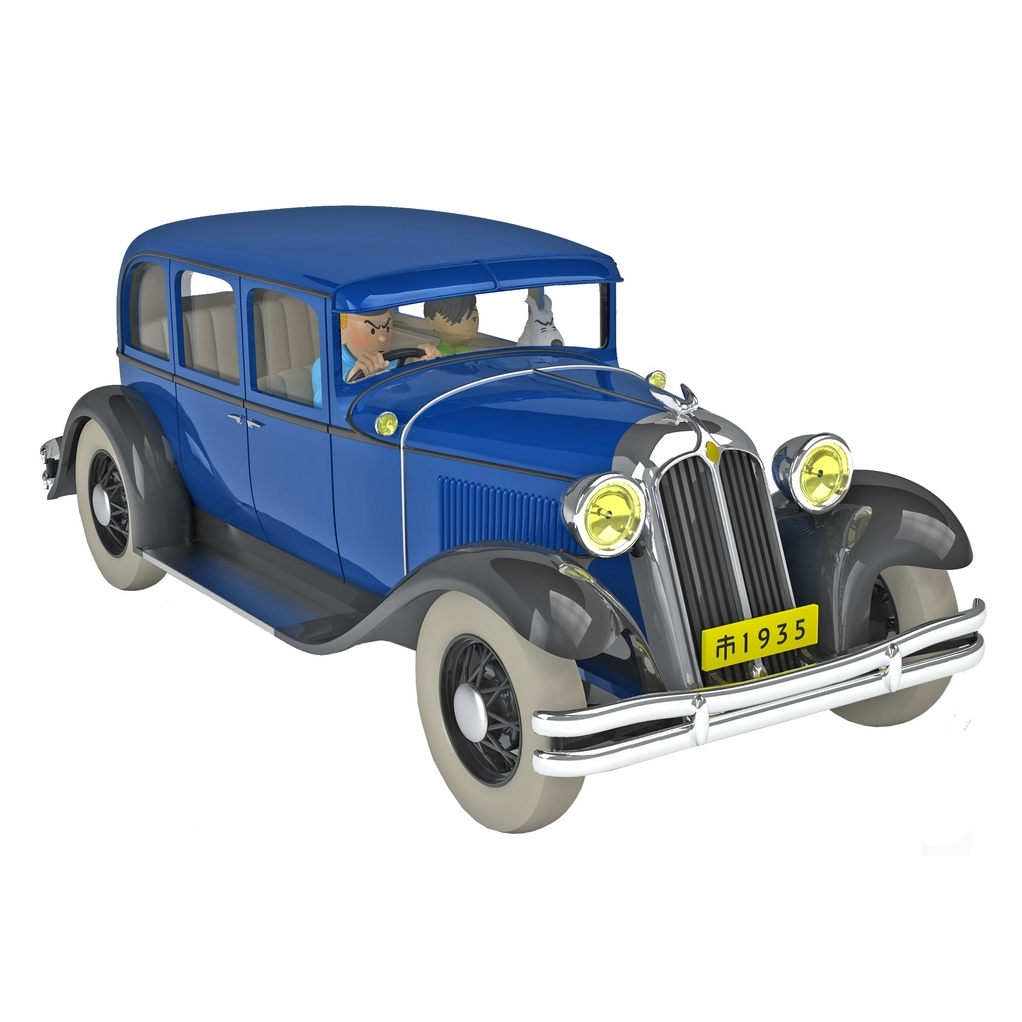 Voiture Tintin 1/24è #015 La limousine vers Nankin / Le Lotus 