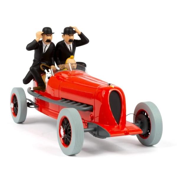 Voiture Tintin 1/12è #04 - Bolide rouge - Les cigares du Pharaon