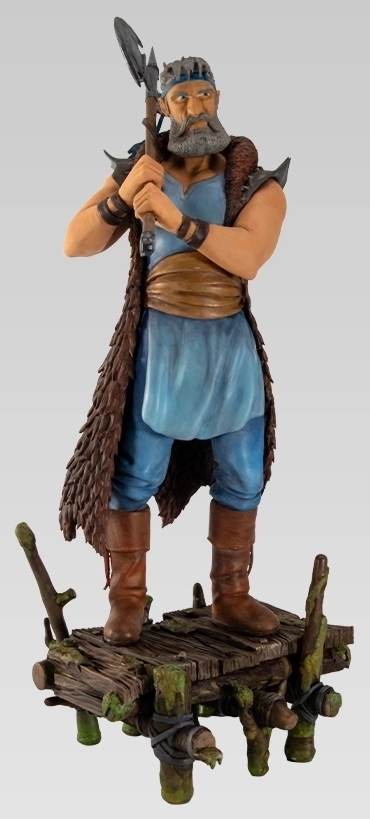 Figurine résine La quête de l'oiseau du temps - Bragon en couleurs - éch. 1/10è (Attakus)