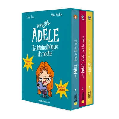 Mortelle Adèle - La Bibliothèque de poche -  Coffret T01 à 03