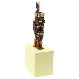 Figurine résine Tintin - Le musée imaginaire - Rascar Capac