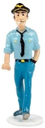 Figurine métal Tintin - Carte de voeux 1972 - Paolo Colombani