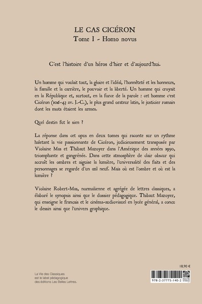 Le Cas Cicéron - T01 - Homo Novus