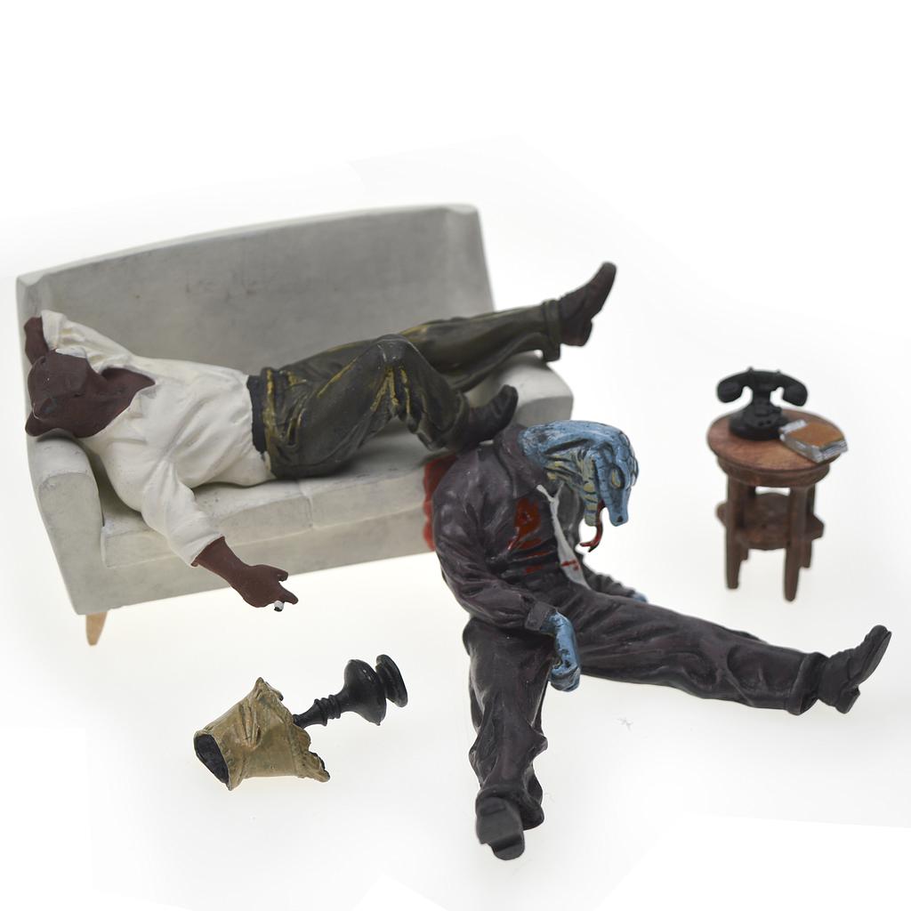 Figurine métal Blacksad (Pixi)