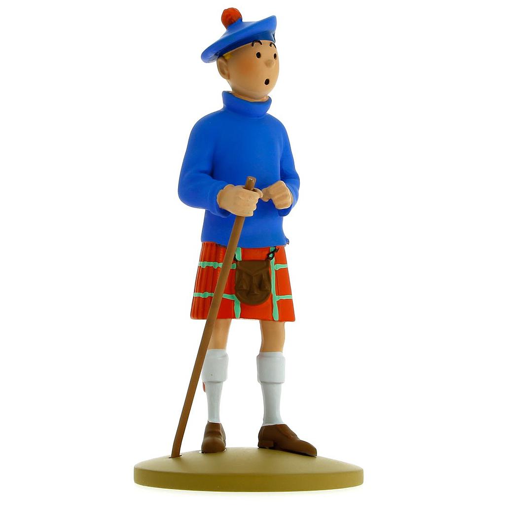 Figurine résine Tintin - #022 - Tintin en kilt
