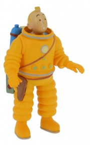 Figurine PVC Tintin - Tintin cosmonaute
