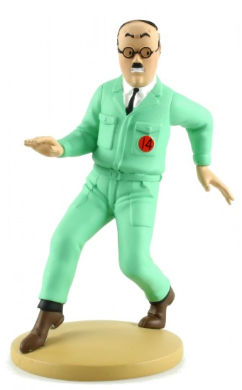 Figurine résine Tintin - #075 - Ingénieur Frank Wolff