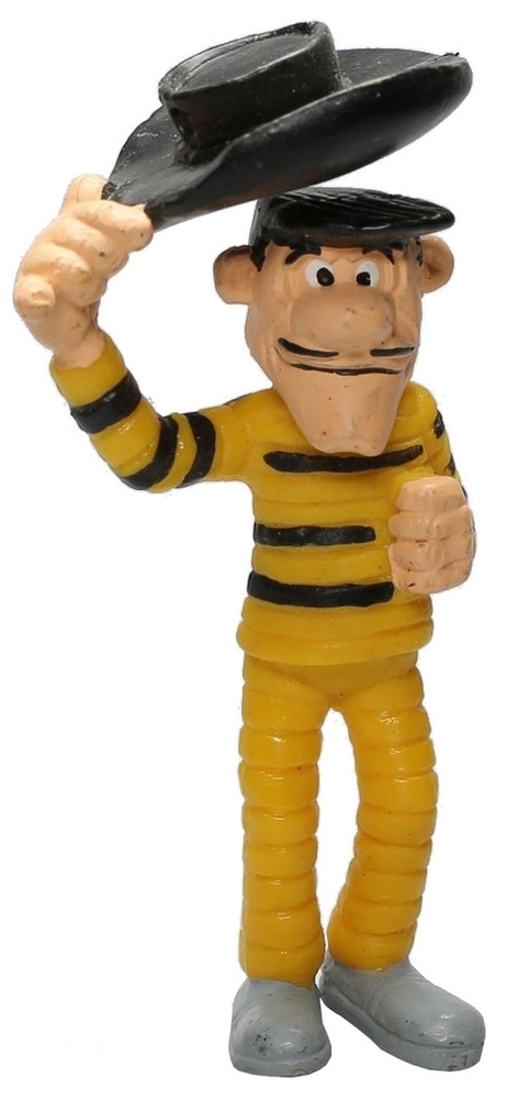 Figurine PVC Lucky Luke - Avarell Dalton saluant
