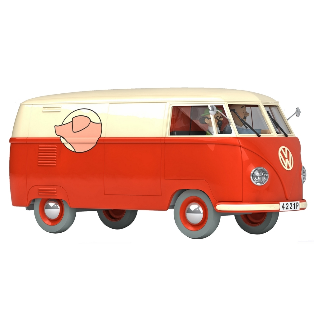 Voiture Tintin 1/24è #013 La camionnette Sanzot / L'affaire Tournesol