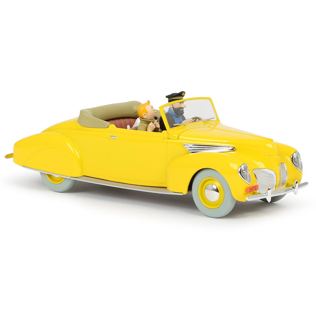 Voiture Tintin 1/24è #002 La Lincoln Zéphyr de Haddock / Les 7 boules de cristal