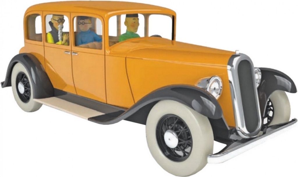 Voiture Tintin 1/24è #068 La voiture de Wan Jen-Ghie / Le Lotus Bleu