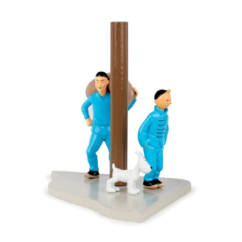 Figurine métal Tintin - Tintin en Extrême-Orient