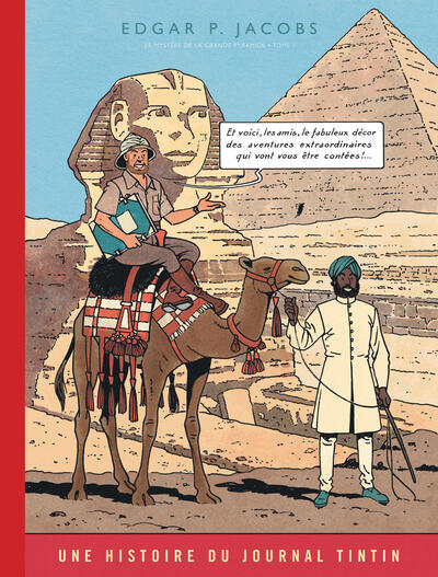 Les aventures de Blake & Mortimer - Edition Journal Tintin - T03 - Le Mystère de la grande pyramide - Edition 80 ans
