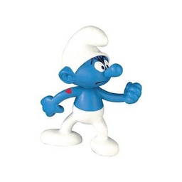 Figurine résine Les Schtroumpfs - Le schtroumpf costaud (Collectoys)
