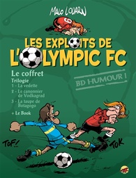 Les exploits de l'Olympic F.C. + Le book - Coffret