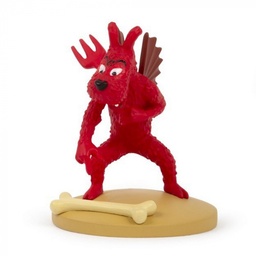Figurine résine Tintin - #051 -  Milou démon